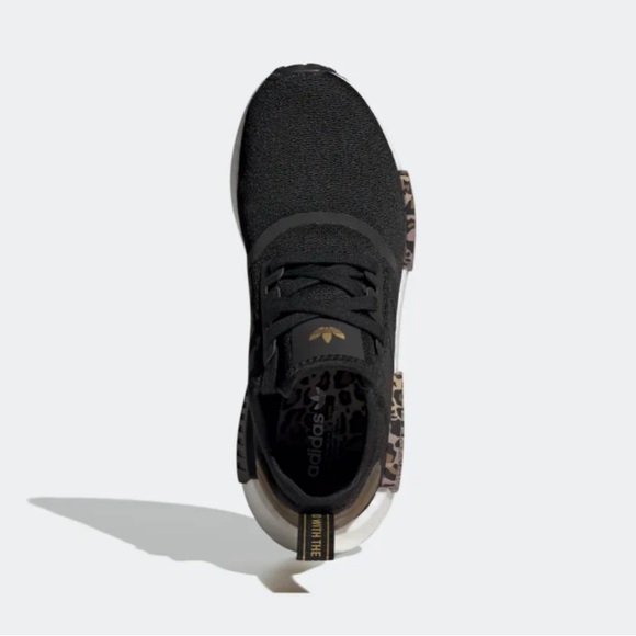 Adidas NMD R1 Sneakers in Black Leopard - Picture 4 of 16